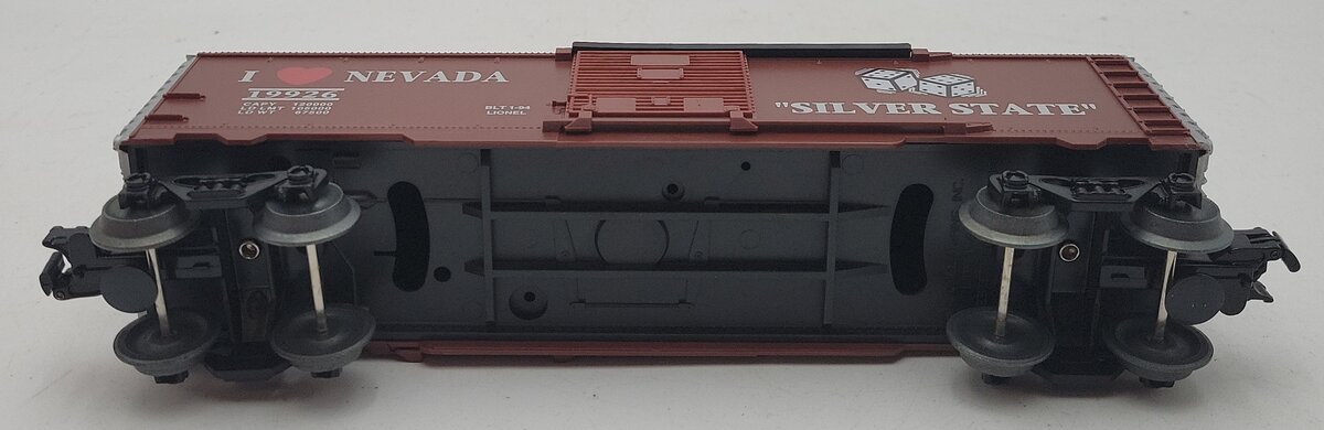 Lionel 6-19926 O Gauge I Love Nevada Boxcar NIB