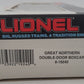 Lionel 6-19240 O Gauge Great Northern Double Door Boxcar EX/Box