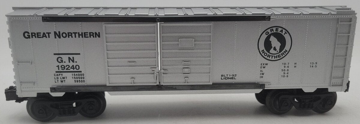 Lionel 6-19240 O Gauge Great Northern Double Door Boxcar EX/Box