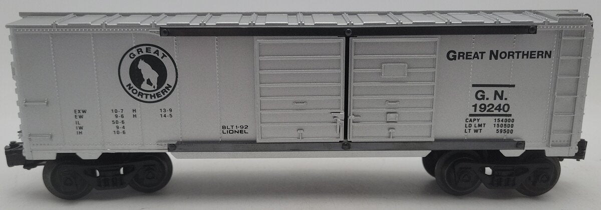 Lionel 6-19240 O Gauge Great Northern Double Door Boxcar EX/Box
