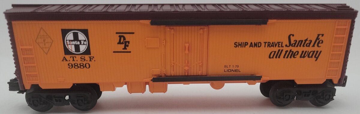 Lionel 6-9880 O Gauge AT&SF Famous American Railroad Refrigerator Car LN/Box