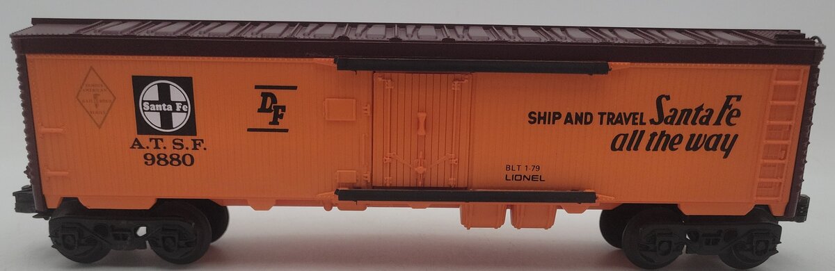 Lionel 6-9880 O Gauge AT&SF Famous American Railroad Refrigerator Car LN/Box