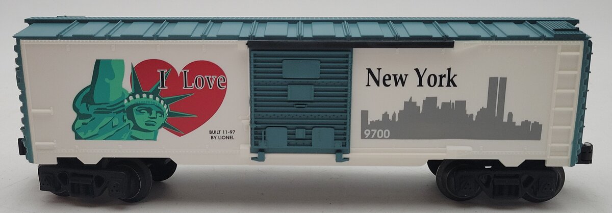 Lionel 6-19949 O Gauge I Love New York Boxcar #9700 LN/Box