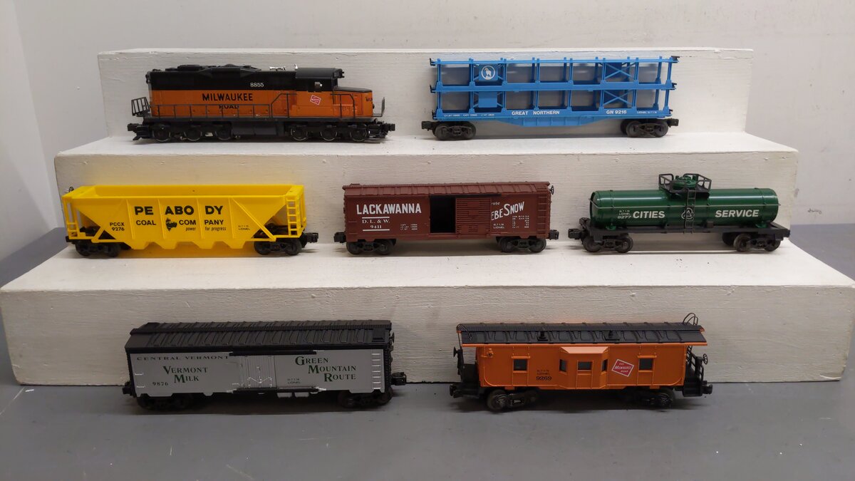 Lionel 6-1867 O Gauge Milwaukee Road Limited Set VG/Box