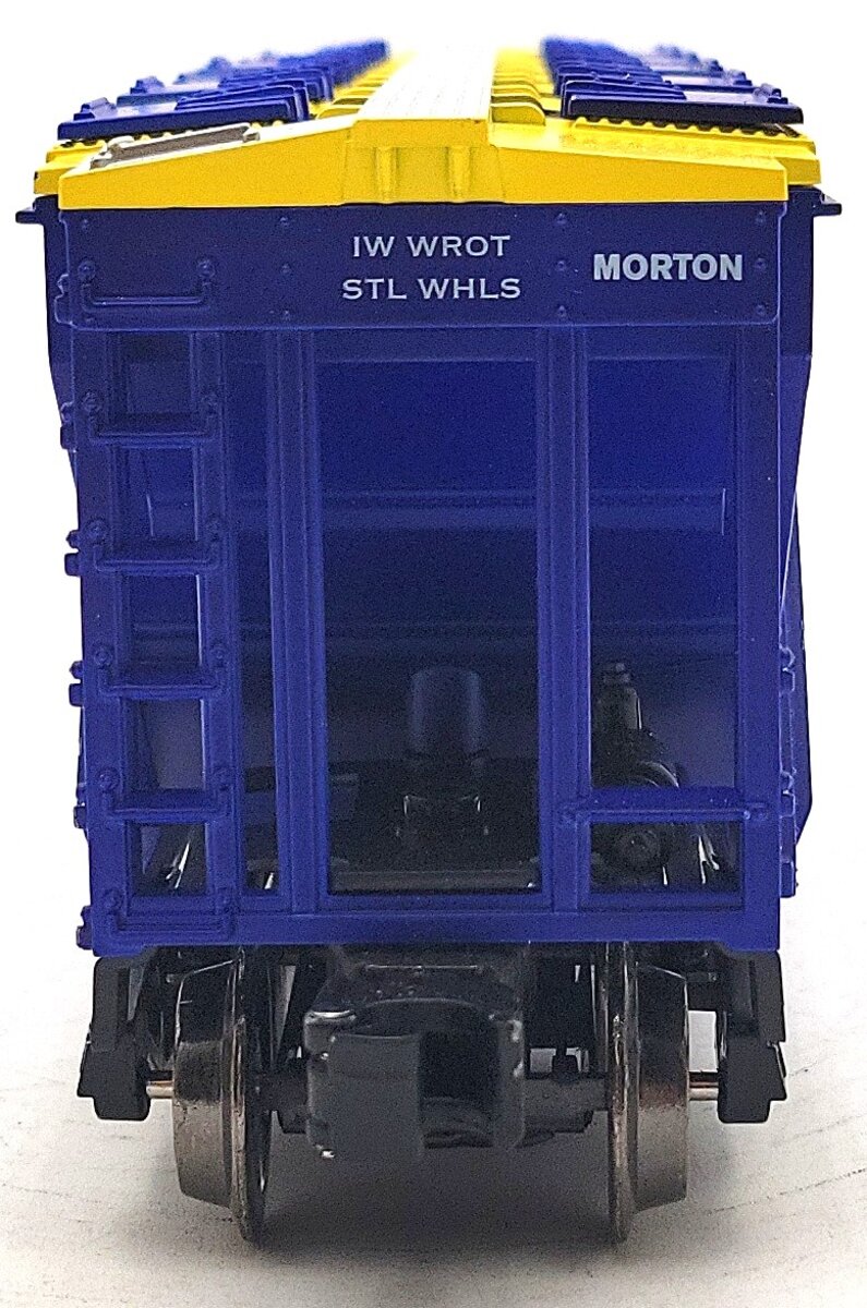 Menards 279-3871 O Gauge Morton Salt Covered Hopper Car #8581 LN/Box