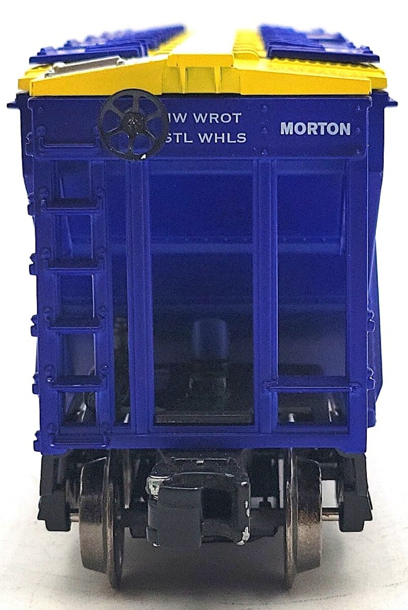 Menards 279-3871 O Gauge Morton Salt Covered Hopper Car #8581 LN/Box
