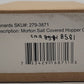 Menards 279-3871 O Gauge Morton Salt Covered Hopper Car #8581 LN/Box