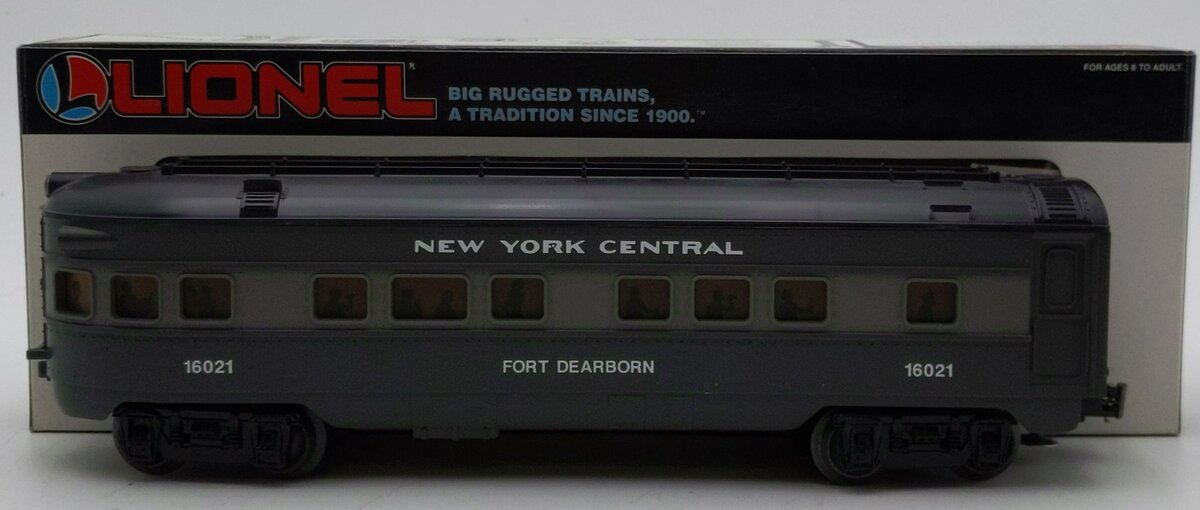 Lionel 6-16021 O Gauge New York Central 'Fort Dearborn' Observation Car EX/Box