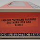 Lionel 6-9451 O Gauge Southern Railway "Famous American Railroad" Boxcar #9451 LN/Box