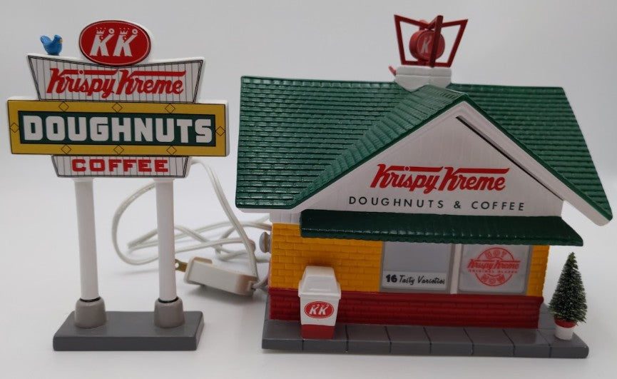 Dept 56 56.55071 Krispy Kreme Doughnut Shop EX/Box