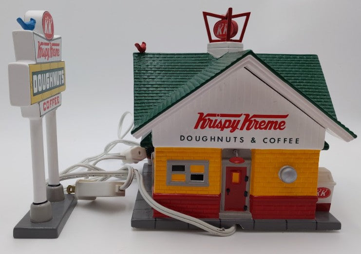 Dept 56 56.55071 Krispy Kreme Doughnut Shop EX/Box