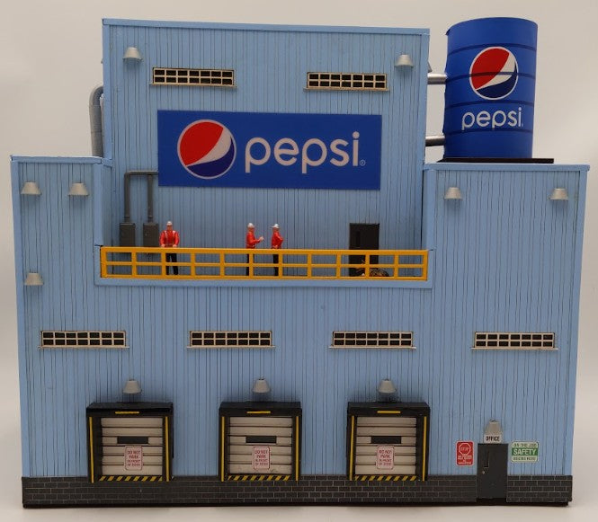 Menards 279-3860 O Scale Pepsi Bottling Plant EX