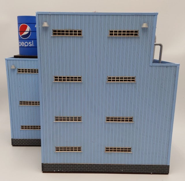 Menards 279-3860 O Scale Pepsi Bottling Plant EX