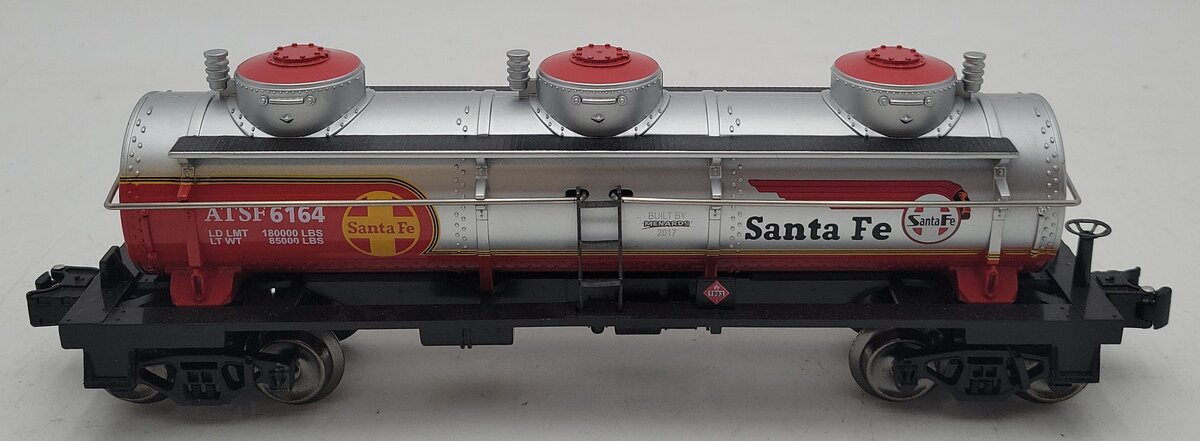 Menards 279-3974 O Gauge Santa Fe Tank Car #6164 LN