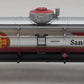 Menards 279-3974 O Gauge Santa Fe Tank Car #6164 LN