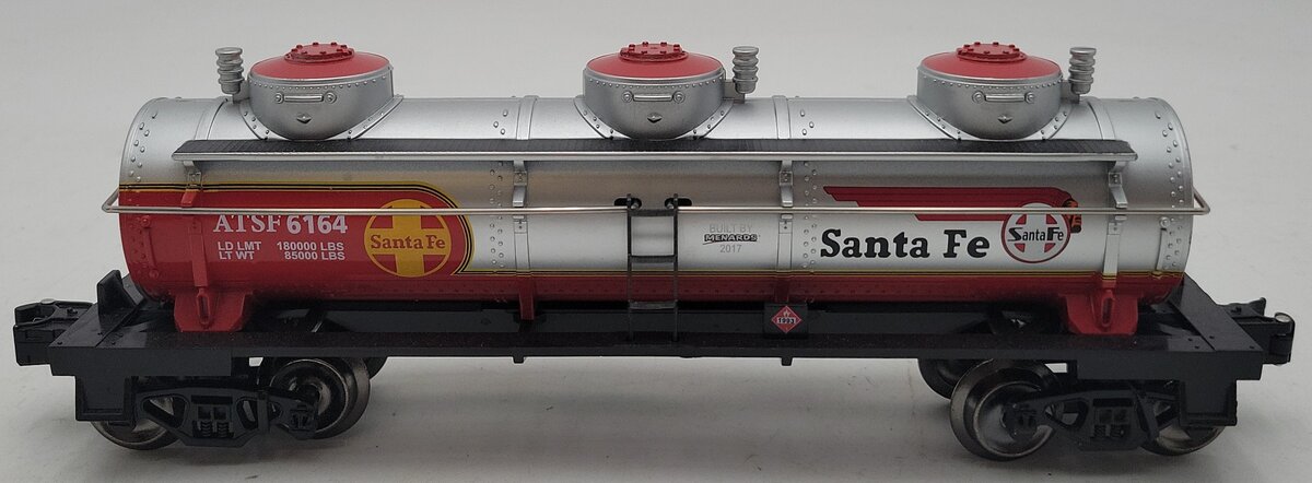 Menards 279-3974 O Gauge Santa Fe Tank Car #6164 LN