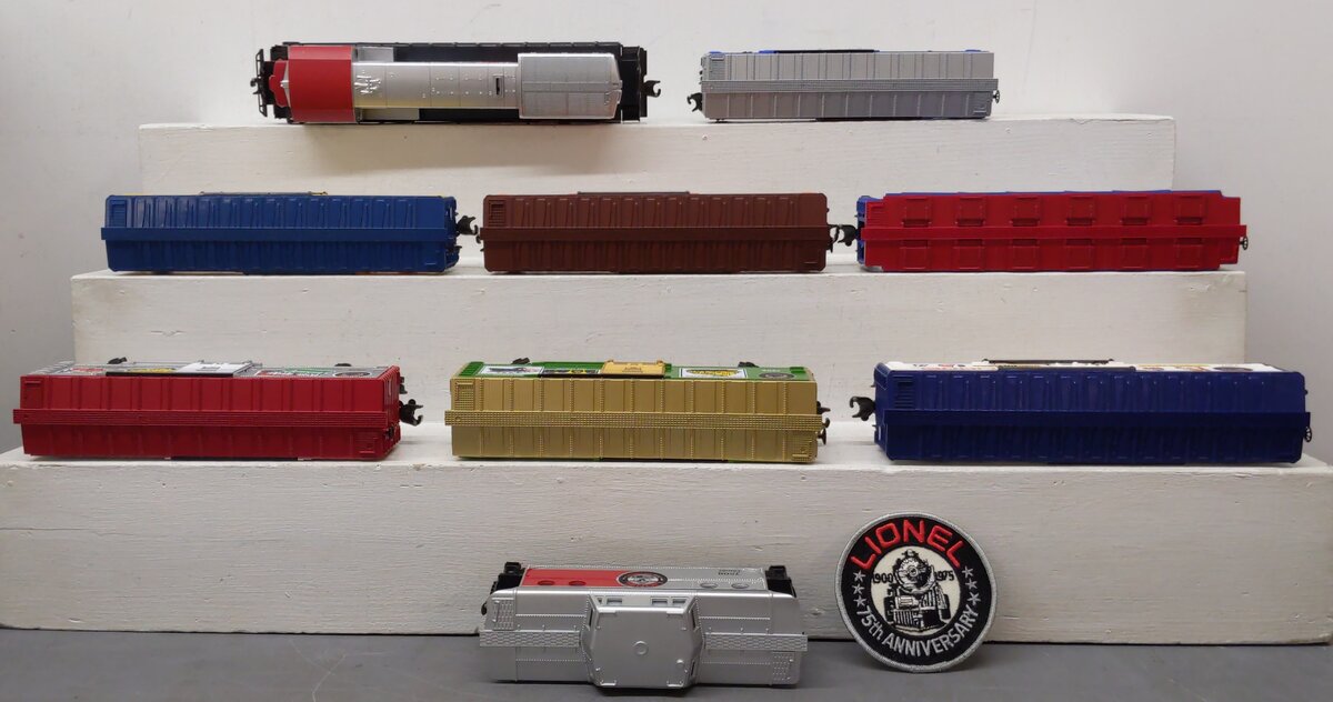 Lionel 6-1585 O Gauge 75th Anniversary Diesel Train Set EX/Box