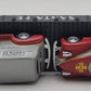Menards 279-3053 Santa Fe Warbonnet Flatcar with Two Panel Cars #58409 LN