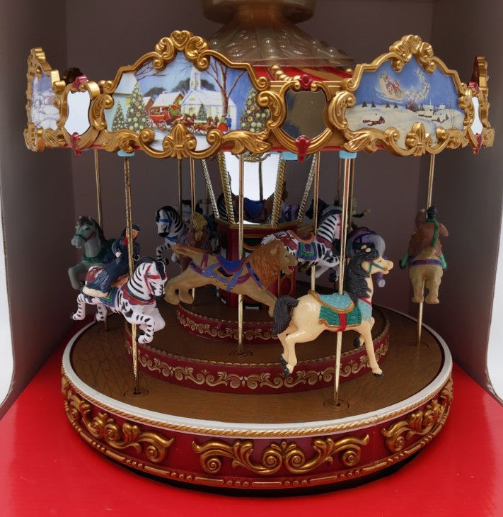 Mr. Christmas 19992 Triple Decker Carousel NIB