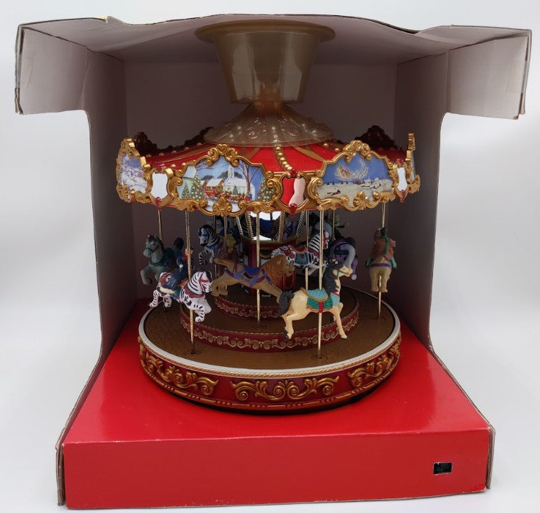 Mr. Christmas 19992 Triple Decker Carousel NIB