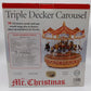 Mr. Christmas 19992 Triple Decker Carousel NIB