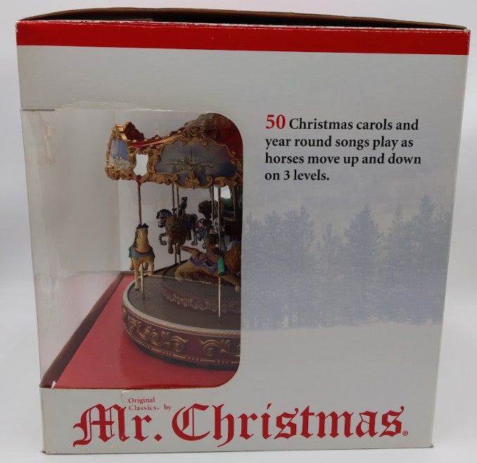 Mr. Christmas 19992 Triple Decker Carousel NIB