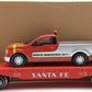 Menards 279-2640 O Gauge Santa Fe Maintenance Department Flatcar w/ Truck Load LN/Box