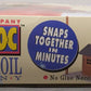 Life Like 1551 O Scale Snap-Loc Gold Star Oil Company Kit Building Kit EX/Box