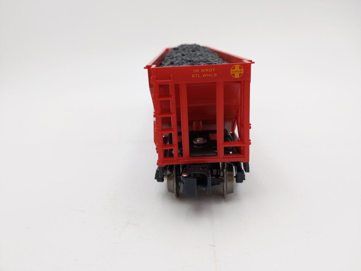 Menards 279-3048 O Gauge Santa Fe 4-Bay Hopper Car LN