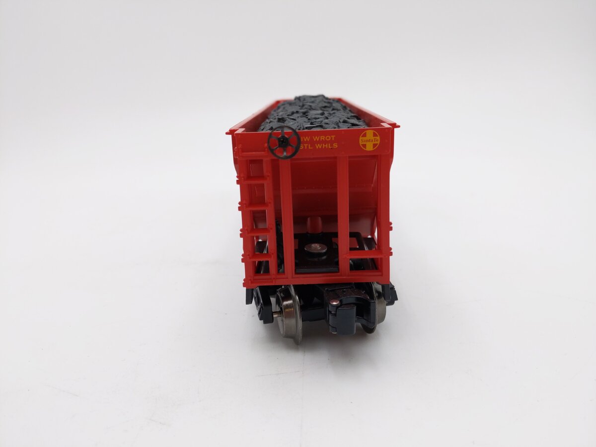 Menards 279-3048 O Gauge Santa Fe 4-Bay Hopper Car LN