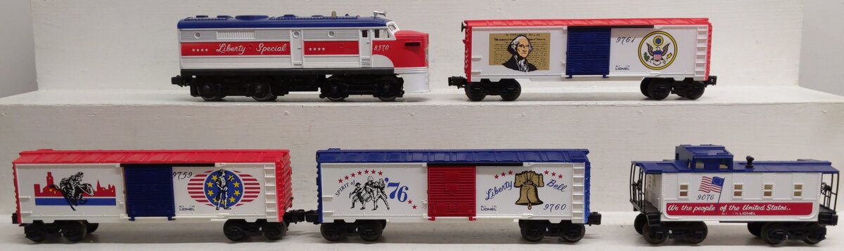 Lionel 6-1577 O Gauge The Liberty Special Bicentennial Set EX/Box