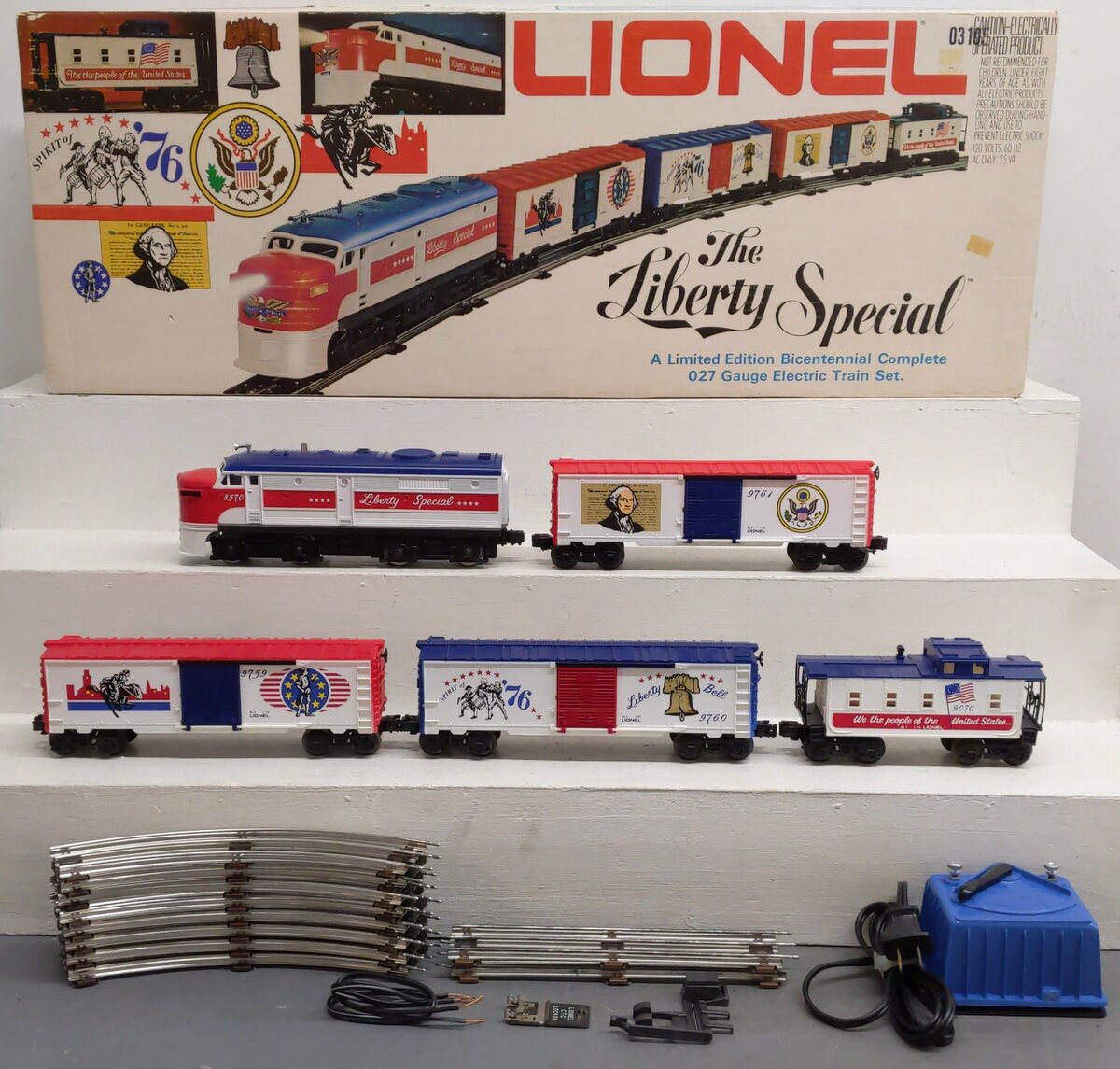 Lionel 6-1577 O Gauge The Liberty Special Bicentennial Set EX/Box