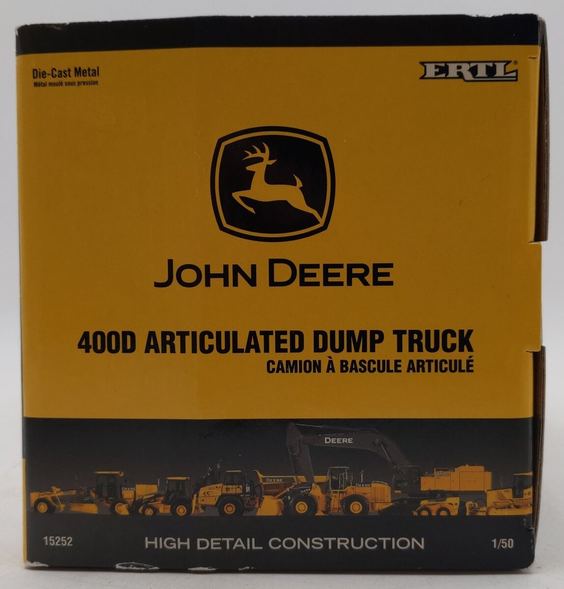 Ertl 15252 1:50 Diecast John Deere 400D Articulated Dump Truck LN/Box