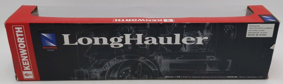 New Ray Toys Kenworth W900 1:43 Scale Long Hauler LN/Box