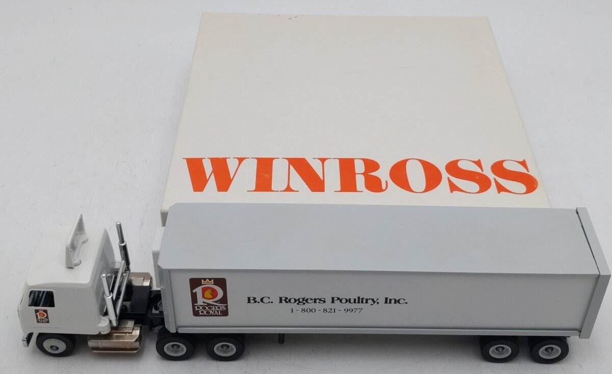 Winross B.c. Rogers Poultry, Inc Rogers Royal 1/64 Scale Semi Truck/Trailer EX/Box