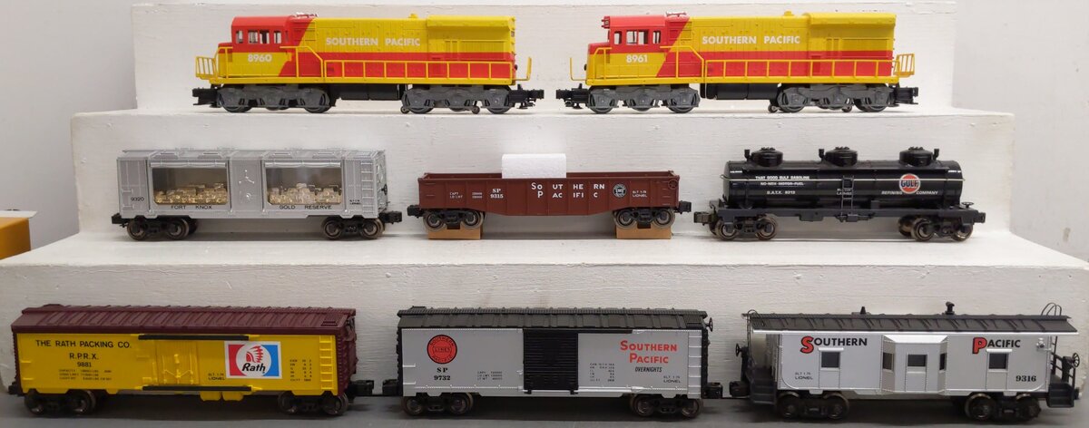 Lionel 6-1970 O Gauge Southern Pacific Limited Set EX/Box