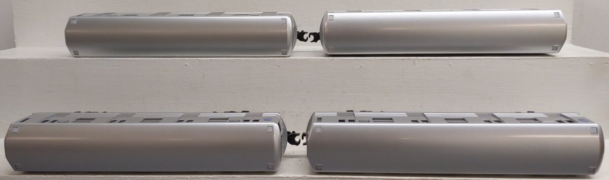 MTH 30-2162-1 O MTA R-42 Silver Subway Set with Proto w/PS1 (Set of 4) EX/Box