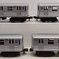 MTH 30-2162-1 O MTA R-42 Silver Subway Set with Proto w/PS1 (Set of 4) EX/Box