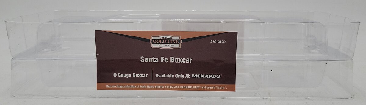 Menards 279-3830 O Gauge Santa Fe Boxcar #5411 NIB