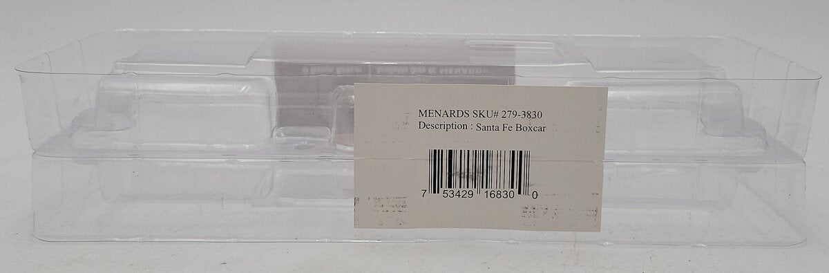 Menards 279-3830 O Gauge Santa Fe Boxcar #5411 NIB