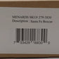 Menards 279-3830 O Gauge Santa Fe Boxcar #4040 EX/Box