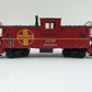 MTH 20-9105 O Gauge Santa Fe Extended Vision Caboose #999793 EX/Box