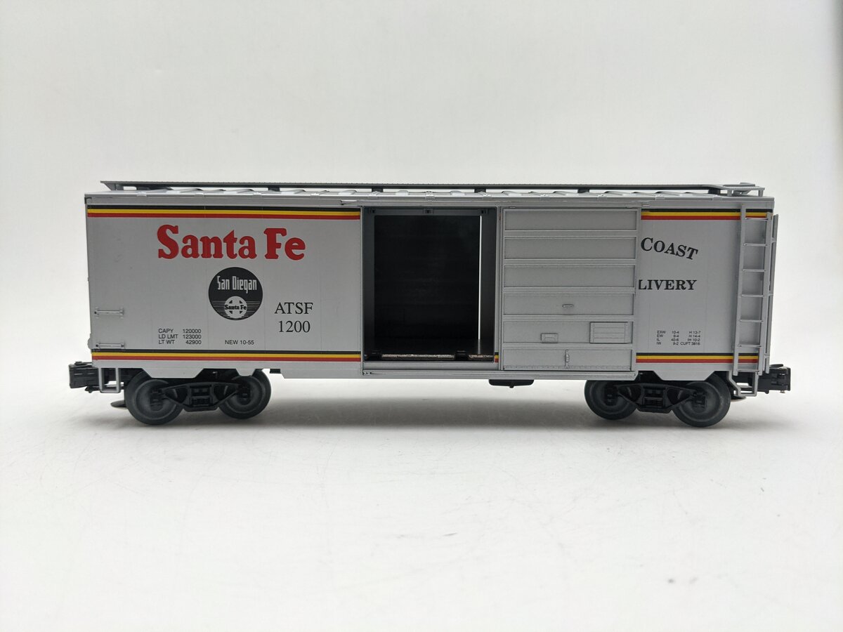 Weaver 1200 O Gauge Atchison, Topeka & Santa Fe Boxcar EX/Box