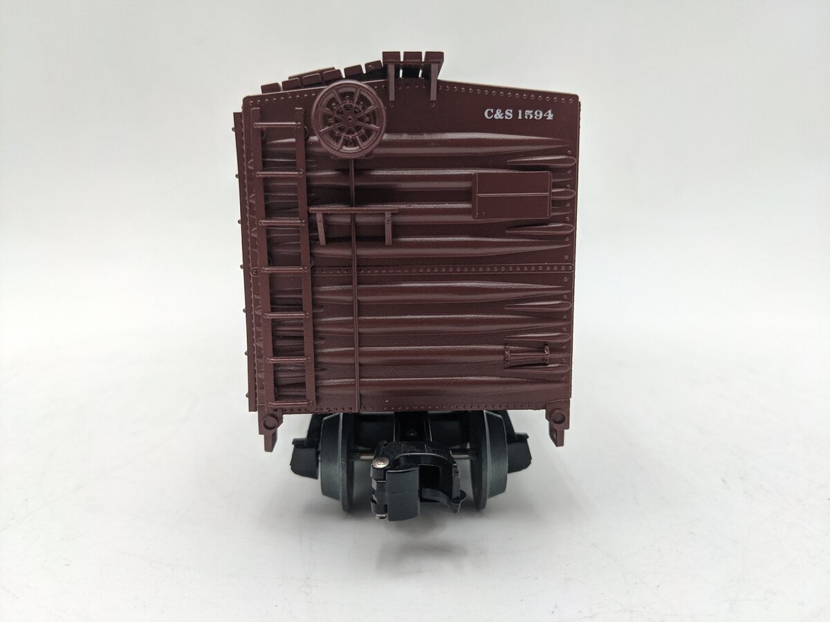 Weaver 1594 O C&S Burlington Route Steel Side Boxcar #1594 LN/Box