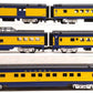 MTH 20-6518 O Alaska Railroad 70' Streamlined Passenger Car Set (Set of 5) LN/Box