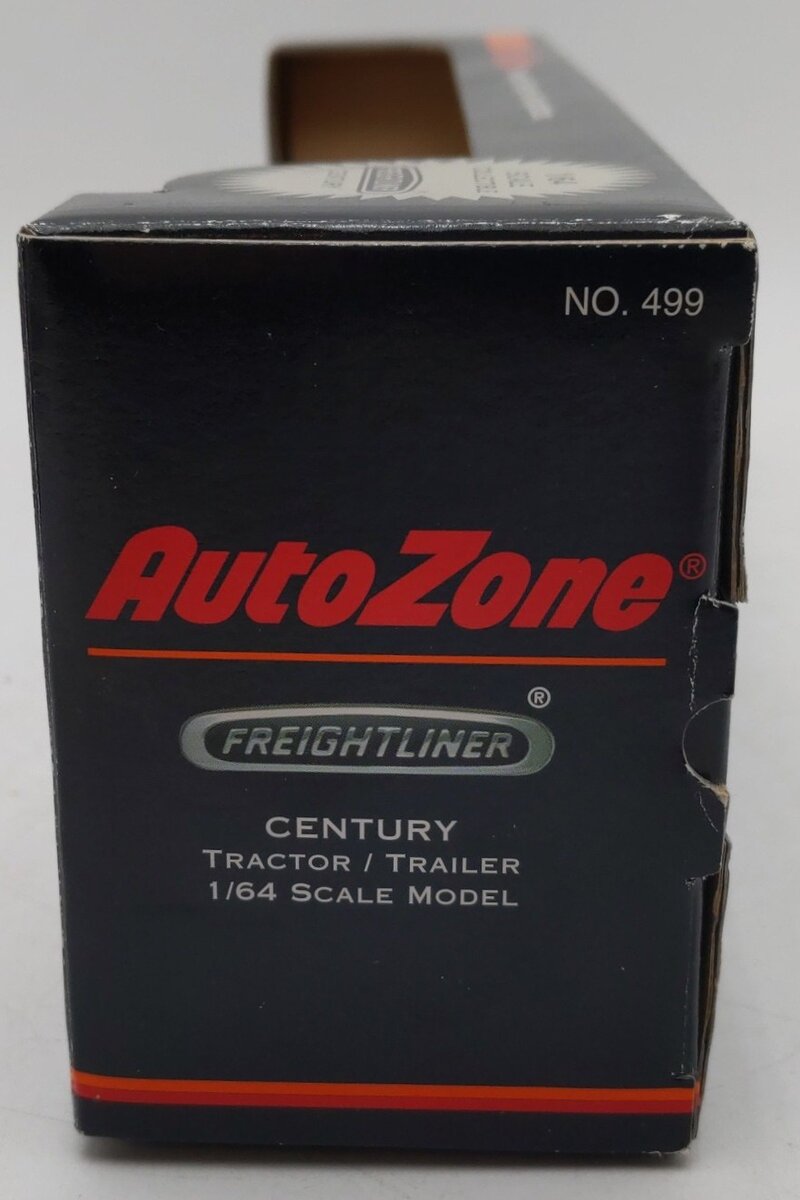 Freightliner Century 1/64 Scale AutoZone Tractor Trailer #499 EX/Box