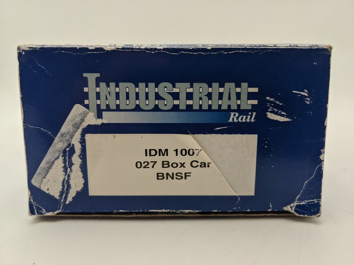 Industrial Rail 1007 O Gauge Burlington Northern & Santa Fe Boxcar #730742 EX/Box
