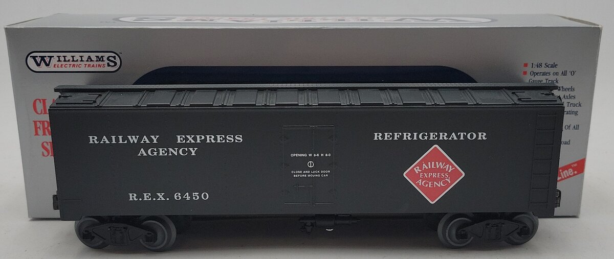 Williams WAL17 O Gauge REA Classic Reefer Car #6450 LN/Box