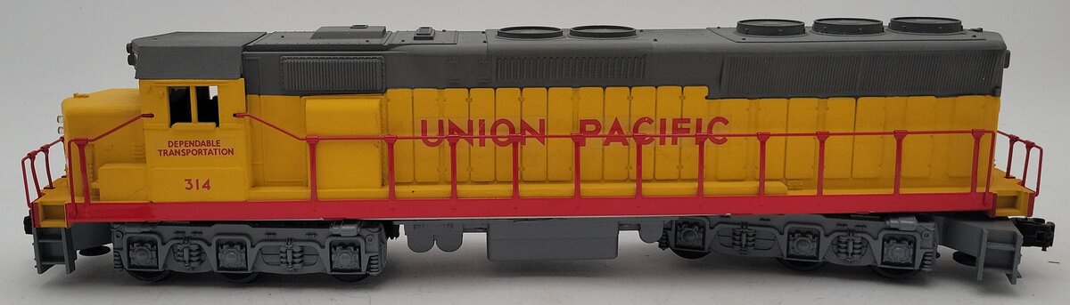 Williams 314 O Gauge Custom UP GP-9 Non-Powered A Diesel Locomotive w/ Horn #314