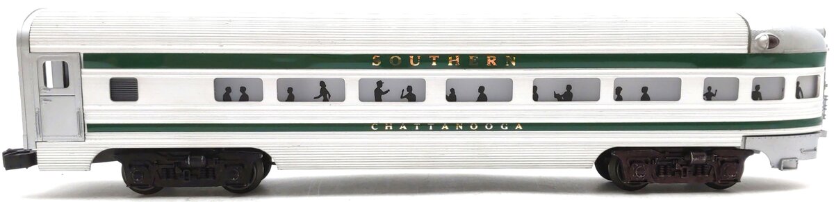 Williams O Gauge Southern "Chattanooga" Observation Passenger Car EX